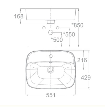 Chậu Rửa American Standard WP-0618 ( WP0618) Đặt Bàn Signature 