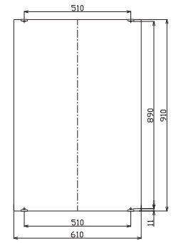 Gương Lavabo Inax KF-6090VA