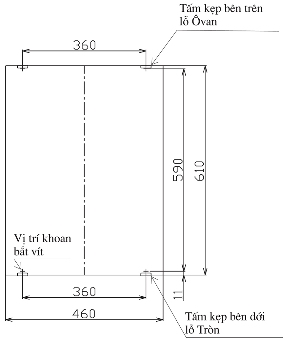 Gương Tráng Bạc Phòng Tắm Inax KF-4560VA
