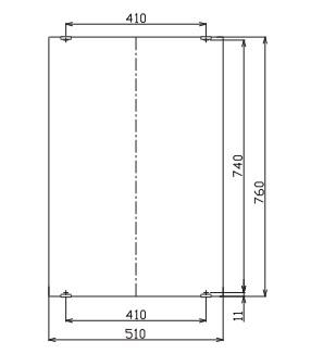 Gương Tráng Bạc Phòng Tắm Inax KF-5075VA