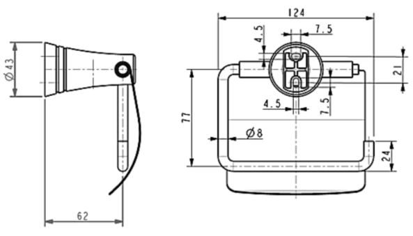 Móc Giấy Vệ Sinh American Standard WF-6586 Seva