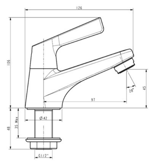 Vòi Lavabo American Standard WF-T601 (FFAST601) Lạnh