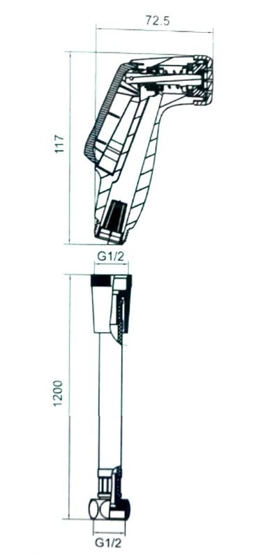 Vòi Xịt Toilet American Standard FFAS8686